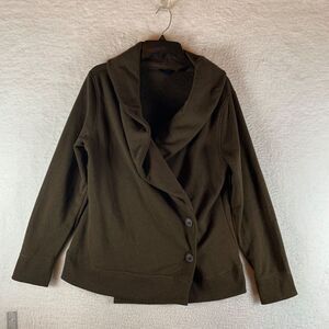 Eastern Mountain Sports EMS Women's‎ Two-Button Brown Blazer Jacket Size Large
